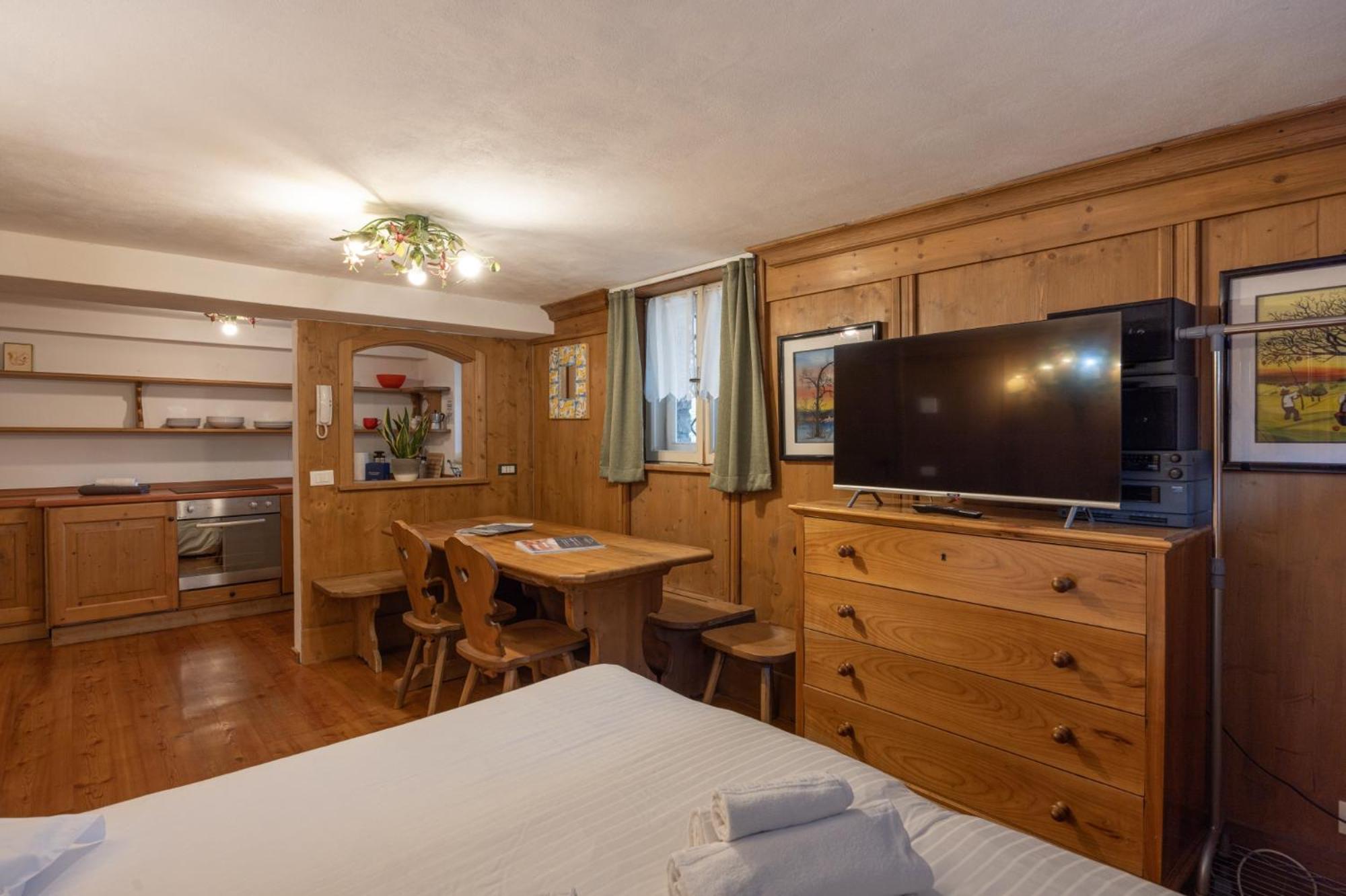 Faloria Studio Apartment Cortina d'Ampezzo Exterior foto